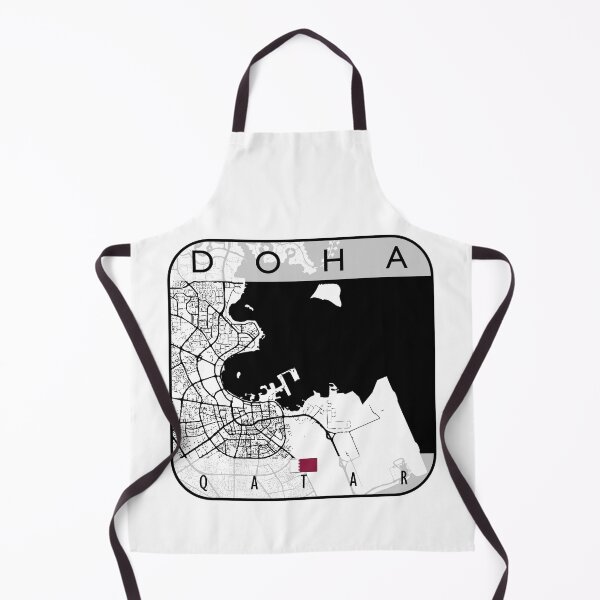 Item preview, DOHA MAP QATAR designed and sold by hatimelhag.