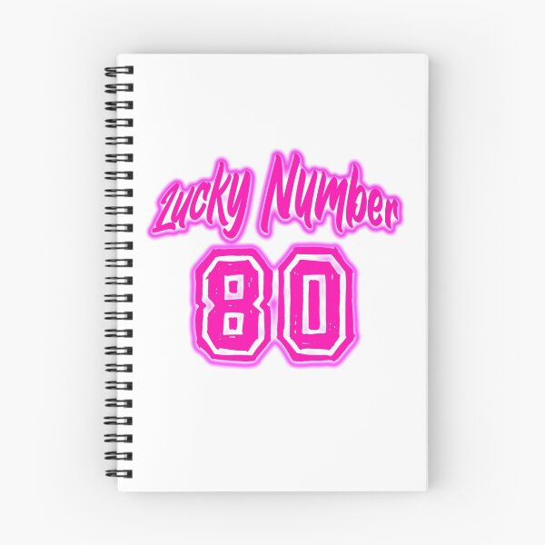 Item preview, Pink Lucky Number 80 designed and sold by swiftjace.