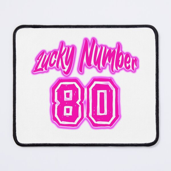 Item preview, Pink Lucky Number 80 designed and sold by swiftjace.