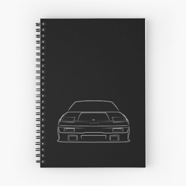 Item preview, 1986 Toyota MR2 - front stencil, white designed and sold by mal-photography.