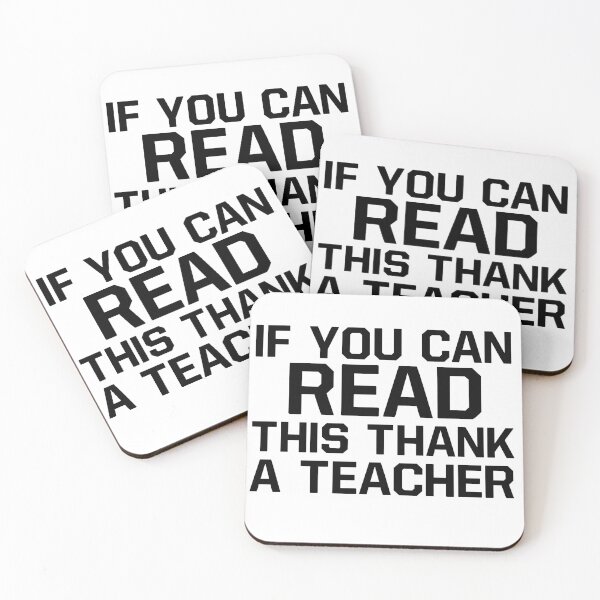 Item preview, If you can read this Thank a Teacher designed and sold by ussastore.