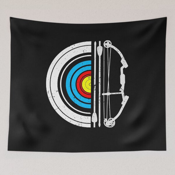 Item preview, Vintage Grunge Bow and Arrow Bullseye designed and sold by laiwole.
