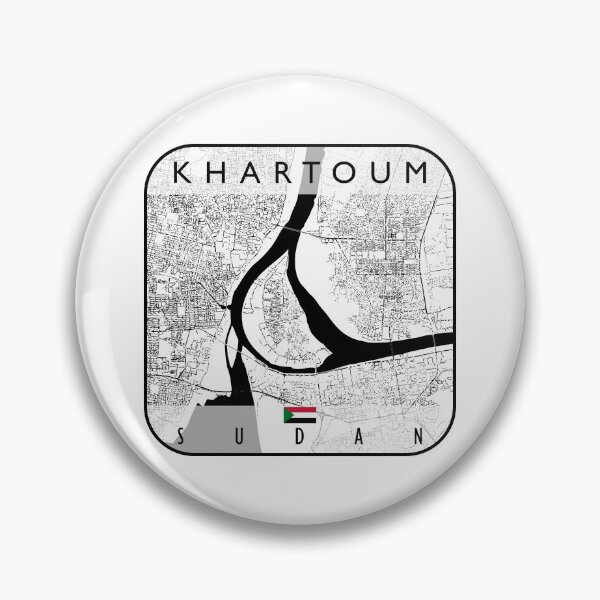 Item preview, KHARTOUM MAP SUDAN designed and sold by hatimelhag.