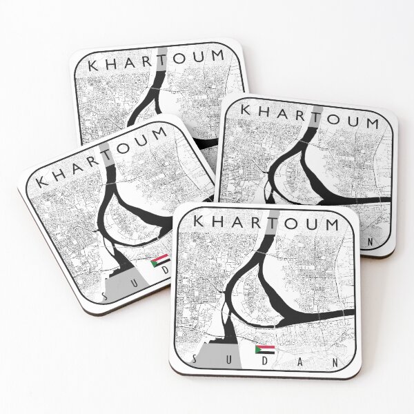 Item preview, KHARTOUM MAP SUDAN designed and sold by hatimelhag.