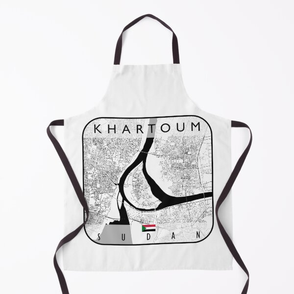 Item preview, KHARTOUM MAP SUDAN designed and sold by hatimelhag.