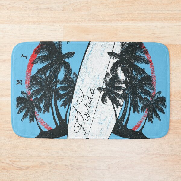 Item preview, Surf Florida Miami Beach - Vintage Surfing Poster designed and sold by Vintage-TM.