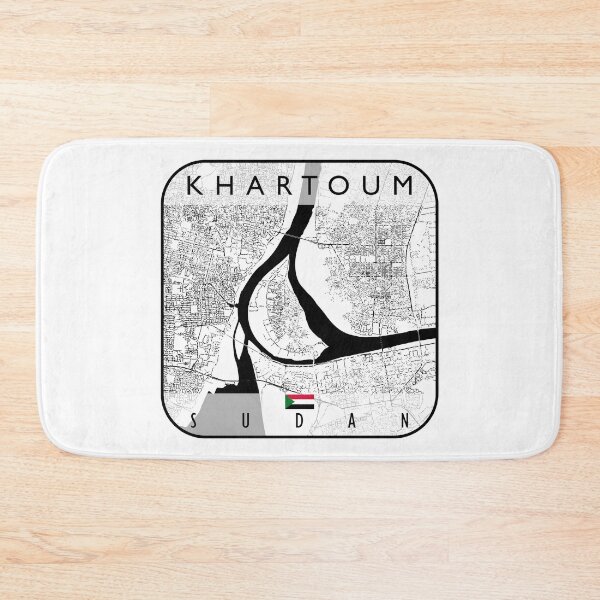 Artikelvorschau, KHARTOUM KARTE SUDAN entworfen und verkauft von hatimelhag.