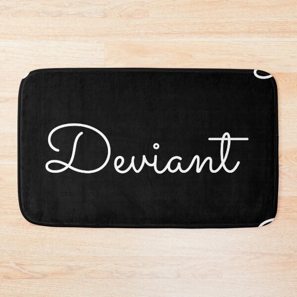 Item preview, S.O.I.L Signs- Deviant: White on Black designed and sold by TheSignsofSOIL.