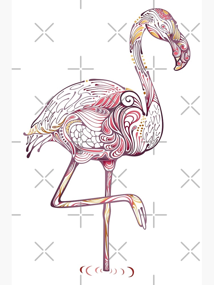 Flamingo\"  Amazon.com: ZXFINTV Funny Gold Flamingo Statue, Funny Middle