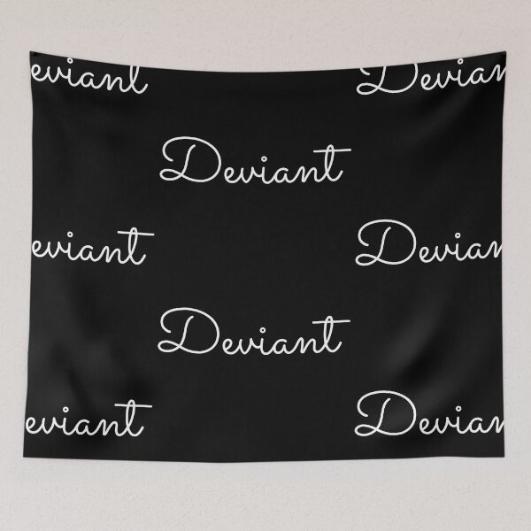 Item preview, S.O.I.L Signs- Deviant: White on Black designed and sold by TheSignsofSOIL.
