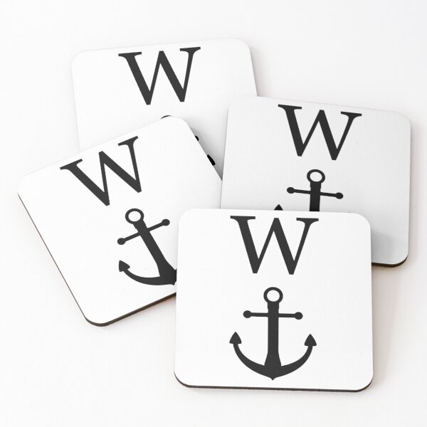 Item preview, W anchor Rude Wordplay design Classic designed and sold by VintageShirtz.