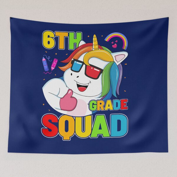 Item preview, Sixth Grade Squad - 6th Grade Back To School Gift designed and sold by TrenddyArts.