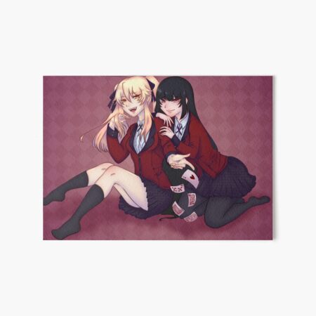 Kakegurui Yumeko Mary Kirari Anime Mangá Hd Impressão Parede