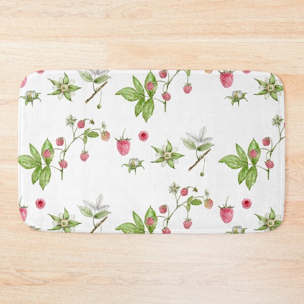 Item preview, Raspberry (rubus idaeus) botanical painting designed and sold by PetitMartin.