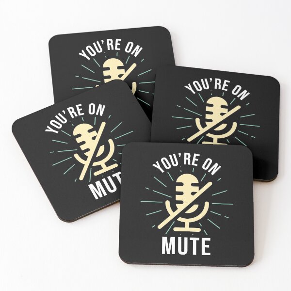 Item preview, You're On Mute tshirt Funny Work From Home Office Student designed and sold by Orange Pieces.