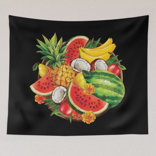Item preview, Mixed Tropical Fruits designed and sold by Alicia Chee.