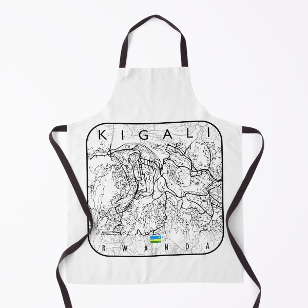 Item preview, KIGALI MAP RWANDA designed and sold by hatimelhag.