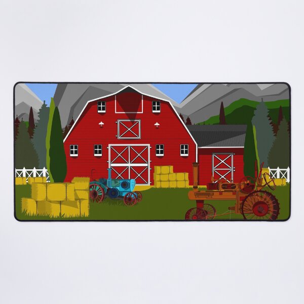 Item preview, Farm with tractor designed and sold by Akira-31.