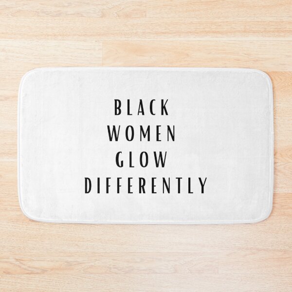 Item preview, Black Women Glow Differently designed and sold by Chanchane Store.