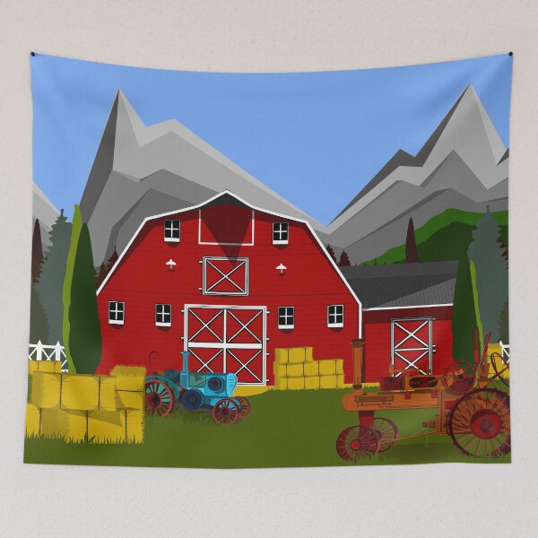 Item preview, Farm with tractor designed and sold by Akira-31.