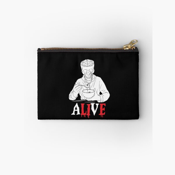 Item preview, Alive Lie Skeleton Man Eating Bowl of Eyeballs designed and sold by SpreadForSatan.