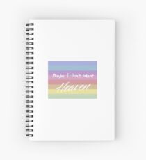 HEAVEN - Troye Sivan Spiral Notebook