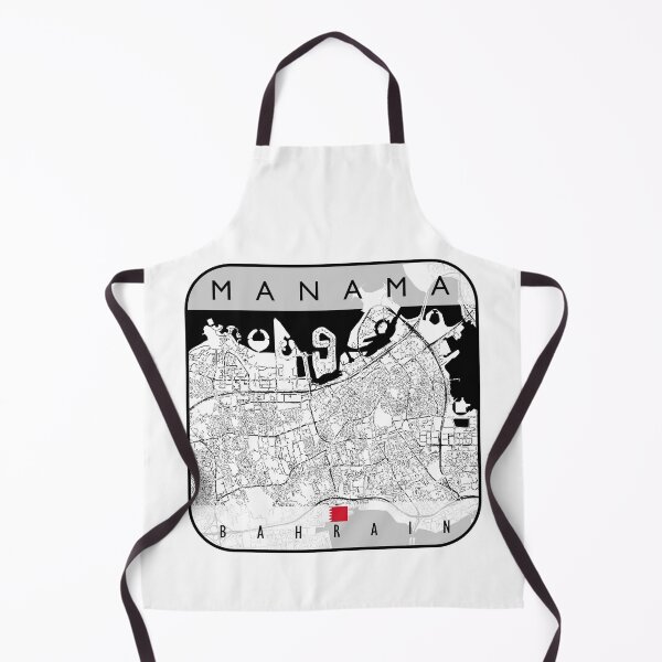 Item preview, MANAMA MAP BAHRAIN designed and sold by hatimelhag.