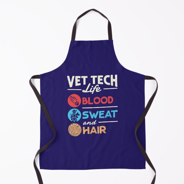 Item preview, Vet Tech Life Blood Sweat and Hair Funny Veterinary Technician designed and sold by jaygo.