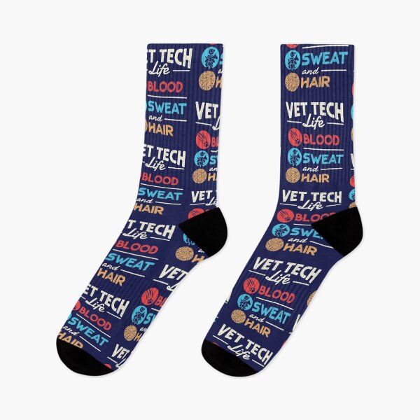 Item preview, Vet Tech Life Blood Sweat and Hair Funny Veterinary Technician designed and sold by jaygo.