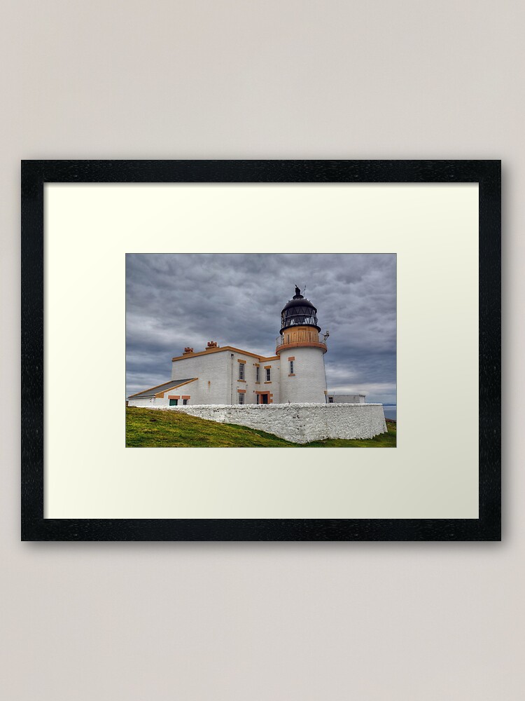Alternate view of Stoer Head Lighthouse, Sutherland, Scotland Framed Art Print