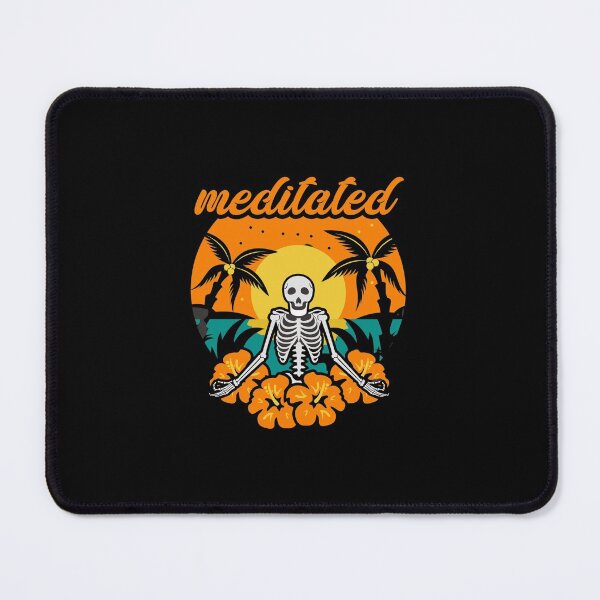 Item preview, Meditating Namaste skeleton! designed and sold by HROC.