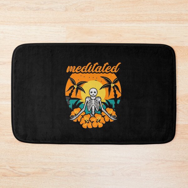 Item preview, Meditating Namaste skeleton! designed and sold by HROC.