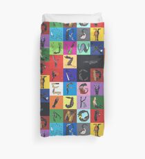 Cabin Pressure ABC Duvet Cover