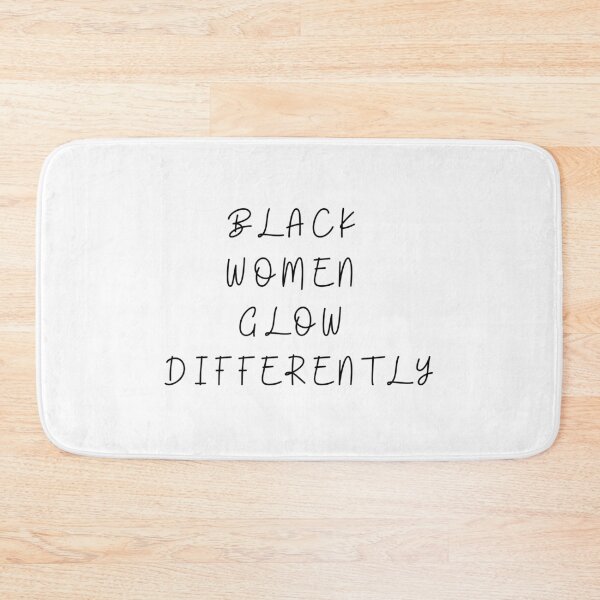 Item preview, Black Women Glow Differently designed and sold by Chanchane Store.