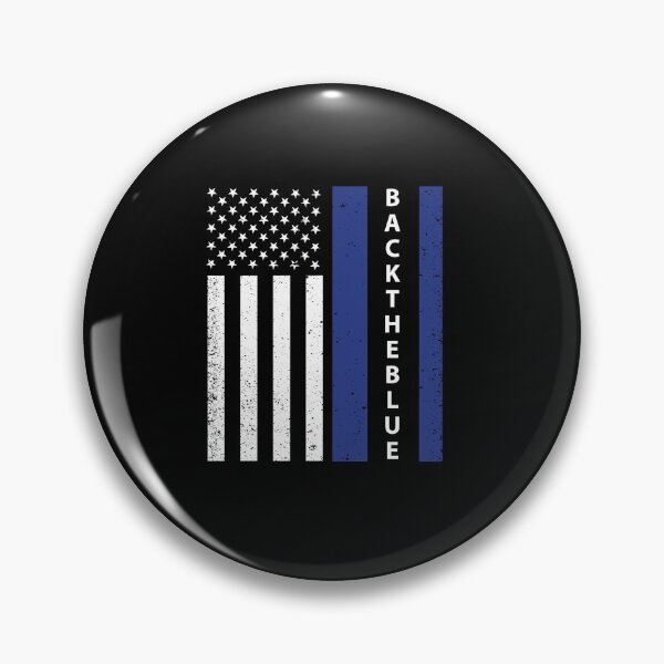 Item preview, Thin Bue Line Back the Blue designed and sold by Sheepherder120.