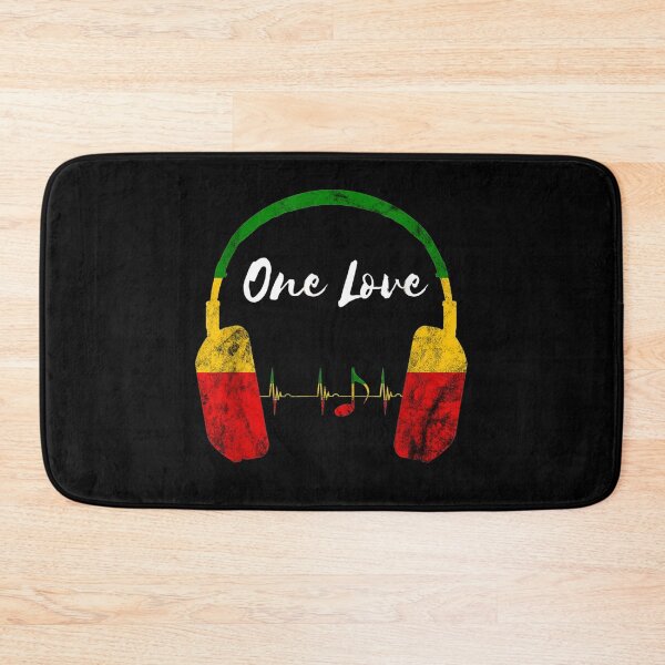 Item preview, Rasta Reggae Music Headphones Jamaican Pride One Love designed and sold by cierramwrigh.