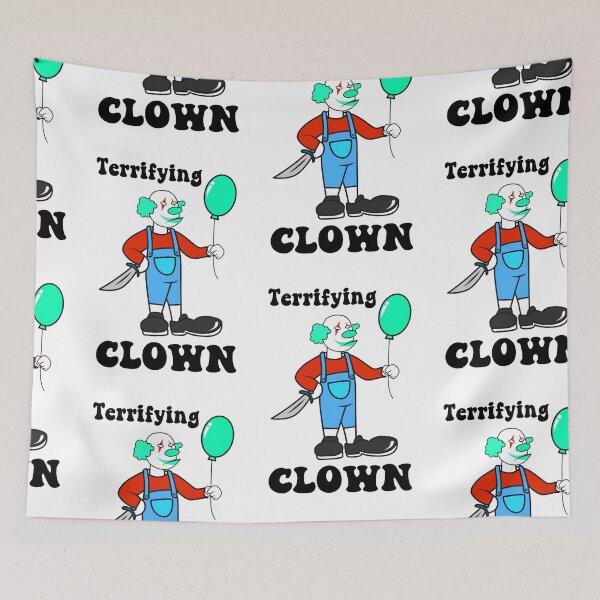Artikelvorschau, Erschreckender Clown, Clowncore entworfen und verkauft von SportyDogShop.