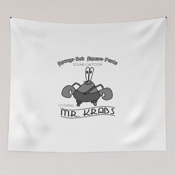 Aperçu de l'œuvre T-shirt Bob l'épongeVintage Mr. Krabs 3 créée et vendue par Lemonsleo.