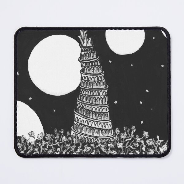 Item preview, Dark Tower on the Bed of Roses designed and sold by paintingbetween.