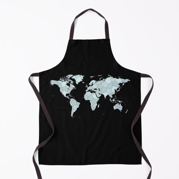 Item preview, Geometric Pattern World Map Background designed and sold by Kiki Art.