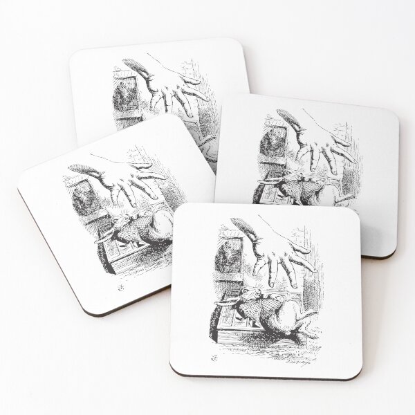 Item preview, Giant Alice reaches for the White Rabbit designed and sold by Marilyn Ratnadevi Evans.