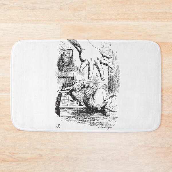 Item preview, Giant Alice reaches for the White Rabbit designed and sold by Marilyn Ratnadevi Evans.