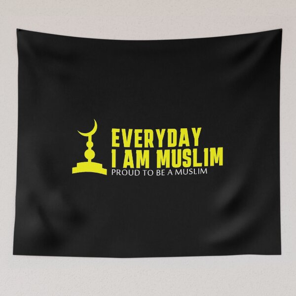 Item preview, everyday i am muslim - islamic quotes 5 designed and sold by EfenDesign.