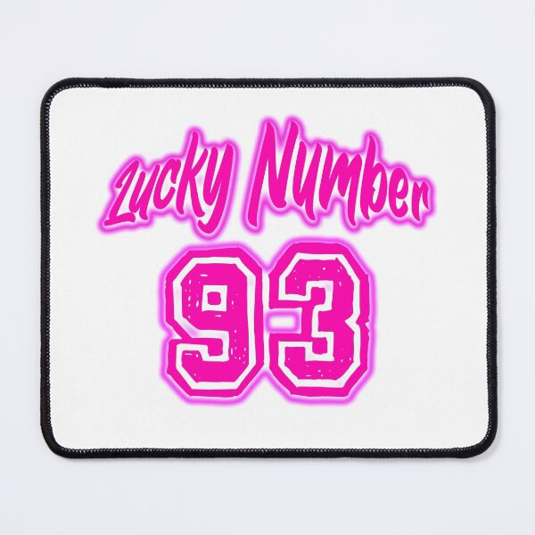 Item preview, Pink Lucky Number 93 designed and sold by swiftjace.