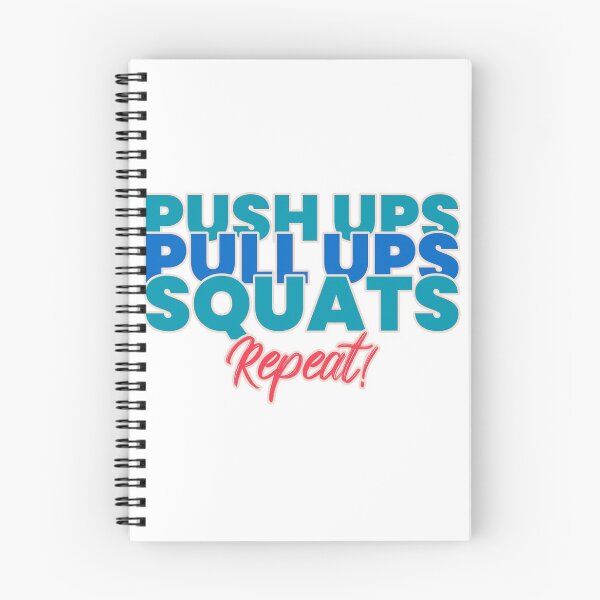 Item preview, Pushups Pullups Squats Repeat  designed and sold by EemWal.