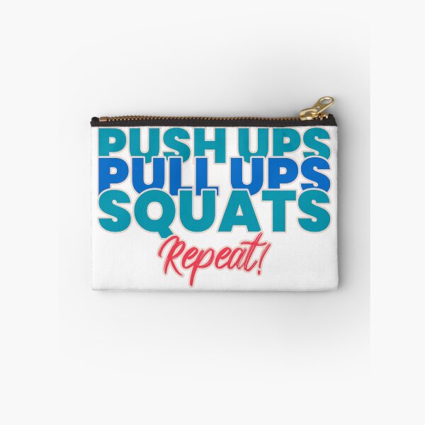 Item preview, Pushups Pullups Squats Repeat  designed and sold by EemWal.