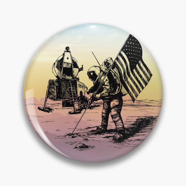 Item preview, Walking on the Moon designed and sold by HuckleberryArts.