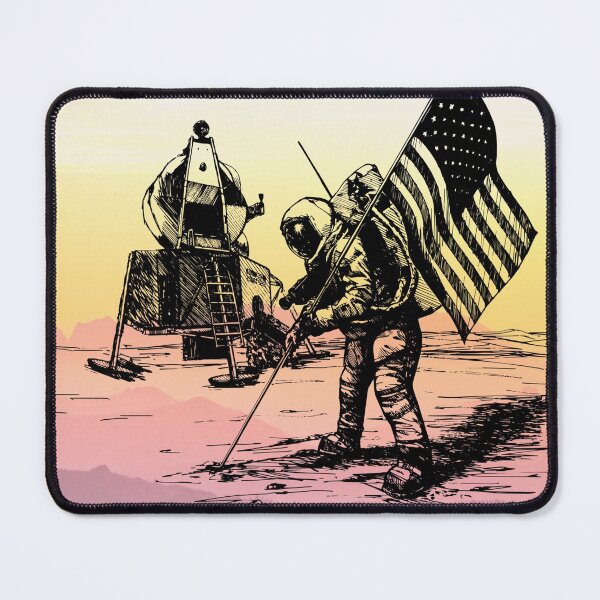 Item preview, Walking on the Moon designed and sold by HuckleberryArts.