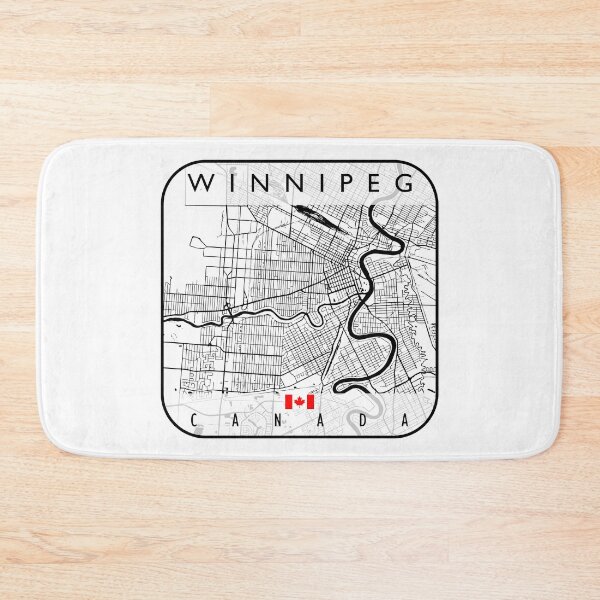Item preview, WINNIPEG MAP CANADA designed and sold by hatimelhag.
