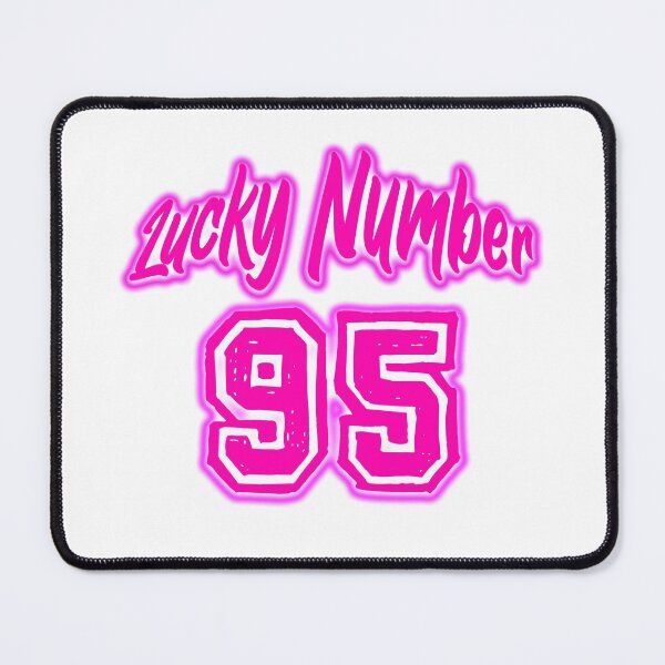 Item preview, Pink Lucky Number 95 designed and sold by swiftjace.